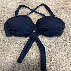 Coco Reef Navy Blue Bikini Top